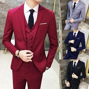 High-end Slim Fit 3pc Suit